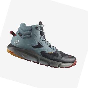 Salomon PREDICT HIKE MID GORE-TEX Túracipő Férfi Türkiz | HU 2081BEX